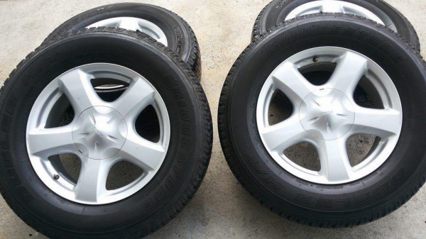 แม็กออนิว ขอบ17ไม่มีรอย พร้อมยางบริดโตน