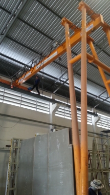 ขายชุดเครน 3 ตันกว้าง 8 เมตรไม่มีตัวเครนแต่มีชุดเดินเดินได้ 18 เมตรiราคา 90,000 บาท