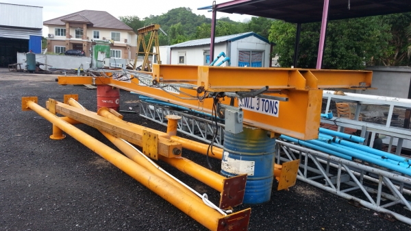 ขายชุดเครน 3 ตันกว้าง 8 เมตรไม่มีตัวเครนแต่มีชุดเดินเดินได้ 18 เมตรiราคา 90,000 บาท