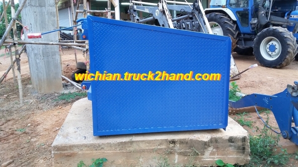 ขายกระบะท้ายใส่รถไถ ใช้งานบรรทุกเอนกประสงค์ เช่นขนย้ายสิ่งของ พืชสวนพืชไร่ต่างๆ