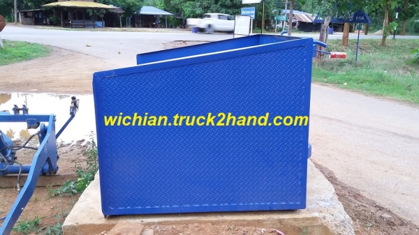 ขายกระบะท้ายใส่รถไถ ใช้งานบรรทุกเอนกประสงค์ เช่นขนย้ายสิ่งของ พืชสวนพืชไร่ต่างๆ