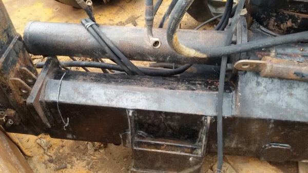 เครนพับ 5 ตัน HIAB มีหัวขยุ้มให้เรียบร้อย ของสวยมาก เพิ่งยกลง พร้อมใช้