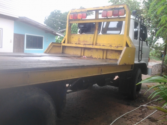 ขายตามสภาพรถเทเลอร์10ล้อเพลาเดียวHINO. F17. เครื่องEH700ไว้ขนแม็คโค ขายตามสภาพรถเทเลอร์10ล้อเพลาเดียวHINO. F17. เครื่องEH700ไว้ขนแม็คโค