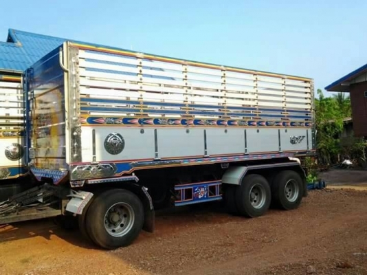 ขายดาวน์ ISUZU 360 พ่วงแม่ลูก กระบะเนียมดั๊ม คอกเกษตร รถปี 55