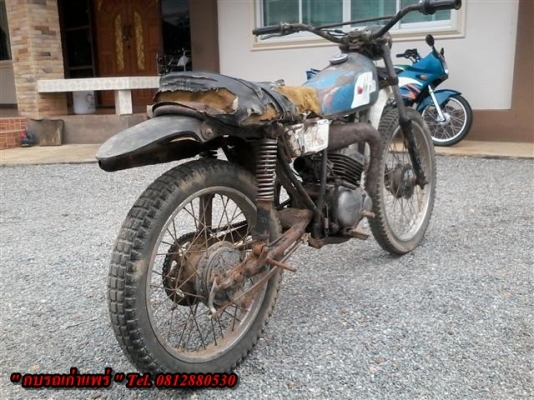 ขาย DT100 เครื่องดีออกใบซื้อขายเหมาะเอาไปทำอะไหล่หรือปั้นใหม่ไว้ขี่เล่นลุยสวน ขาย 4000 บาท