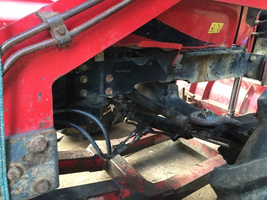 ขายรถไถยันม่าร์ YANMAR EF453 TLX 45แรง พร้อมดันหน้า, ผาน 3