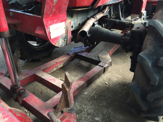 ขายรถไถยันม่าร์ YANMAR EF453 TLX 45แรง พร้อมดันหน้า, ผาน 3