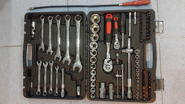 ชุดประแจบล๊อค 82 ชิ่น คุณภาพสูงจากไต้หวัน มีติดรถไว้ชุดเดียวครบทุกอย่าง