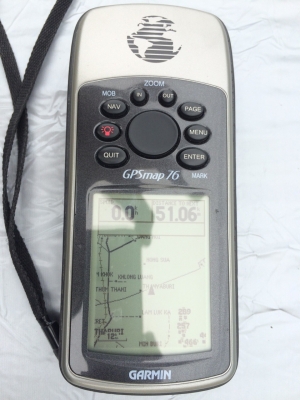 GARMIN GPSMap76 เหมาะกับการเดินป่า เดินทางทางทะเล และกีฬา มือ2