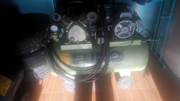 ปั้มลมFUNO120L ใช้งานได้ปกติ