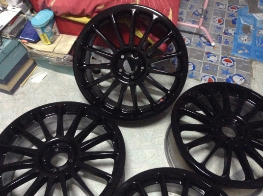 แม็ก Model F15 แท้ๆ japan ขอบ 17 นิ้ว 5 รู 100 ลดราคาด่วน