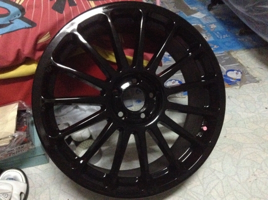 แม็ก Model F15 แท้ๆ japan ขอบ 17 นิ้ว 5 รู 100 ลดราคาด่วน