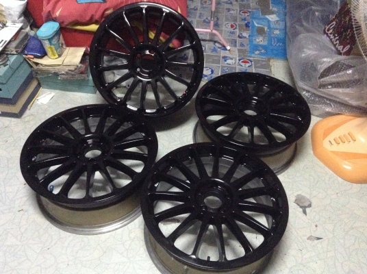 แม็ก Model F15 แท้ๆ japan ขอบ 17 นิ้ว 5 รู 100 ลดราคาด่วน