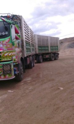 พ่วงแม่ลูกดั๊มพ์คอกเกษตร ยี่ห้อ ISUZU DECA 360 แรงม้า