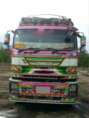 พ่วงแม่ลูกดั๊มพ์คอกเกษตร ยี่ห้อ ISUZU DECA 360 แรงม้า