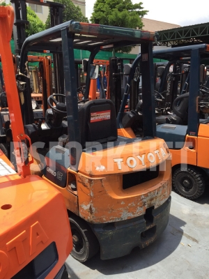 ขายฟอร์คลิฟท์ โตโยต้า 7FD15 เสาสูง 4 ม. จากประเทศญี่ปุ่น ขายฟอร์คลิฟท์ โตโยต้า 7FD15 เสาสูง 4 ม. จากประเทศญี่ปุ่น