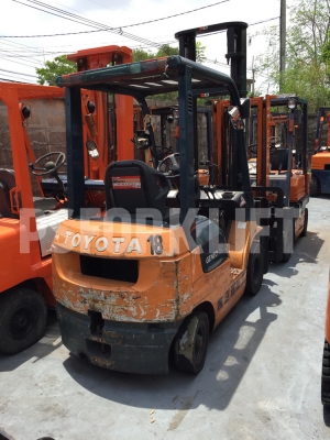 ขายฟอร์คลิฟท์ โตโยต้า 7FD15 เสาสูง 4 ม. จากประเทศญี่ปุ่น ขายฟอร์คลิฟท์ โตโยต้า 7FD15 เสาสูง 4 ม. จากประเทศญี่ปุ่น