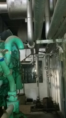 ขายเครื่องปั่นไฟ SACM AGO เครื่อง V 16 สูบ 1200 แรงม้า ไดของ UNELEC 1750 kva ขายรวม 2 เครื่อง ราคา 4000000