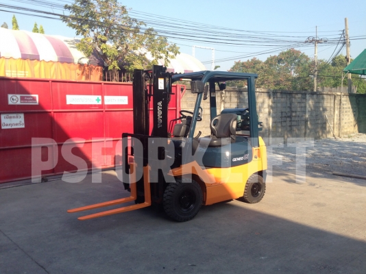 ขายฟอร์คลิฟท์ โตโยต้า 7FG15 เสาสูง 3 ม. จากประเทศญี่ปุ่น