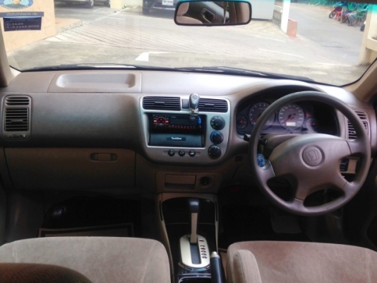 ขาย/แลก/เทิร์น (เงินสด) 137,000 Honda civic ES ปี02 เกียร์ออโต้