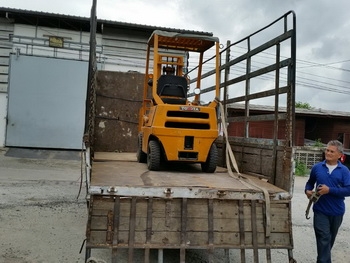 จัดส่งรถยก โฟล์ทลิฟต์ ไปหลังสวน ราคาถูกมากๆ เลยครับ