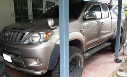 Vigo 1J VVT-i เทอร์โบ Extra-Cab ติดLPG หัวฉีด หลังคา SUV-SAMMIT