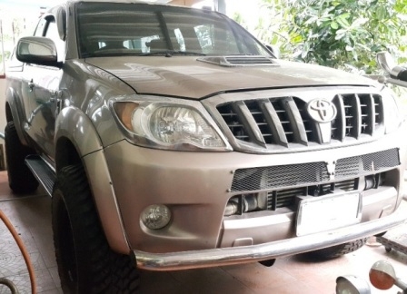 Vigo 1J VVT-i เทอร์โบ Extra-Cab ติดLPG หัวฉีด หลังคา SUV-SAMMIT