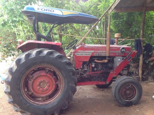 ขายด่วนครับ แมสซี่เฟอร์กูสัน 185 แรง พร้อมใบดันหน้ากับผาพรวน ของ CMT