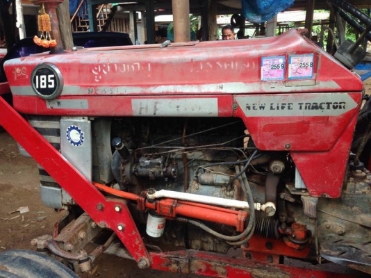 ขายด่วนครับ แมสซี่เฟอร์กูสัน 185 แรง พร้อมใบดันหน้ากับผาพรวน ของ CMT