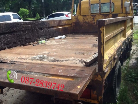 ขายรถบรรทุกกระบะเหล็ก 6 ล้อ ISUZU NPR 115 แรงม้า ขายรถบรรทุกกระบะเหล็ก 6 ล้อ ISUZU NPR 115 แรงม้า