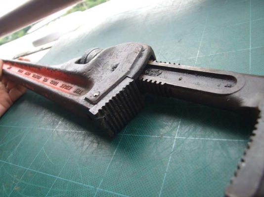 ประแจจับแป๊ปขาเดี่ยว Ridgid ขนาด 24"