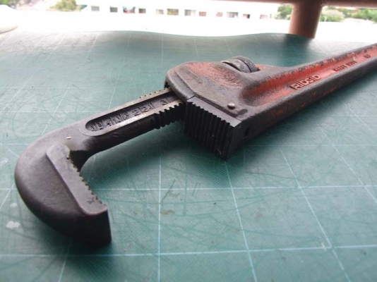 ประแจจับแป๊ปขาเดี่ยว Ridgid ขนาด 24"