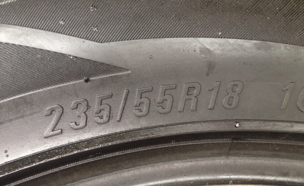 ยาง Maxxis 235 55 18 ปี13 จำนวน 2เส้น ดอกเต็ม ใช้ยาว