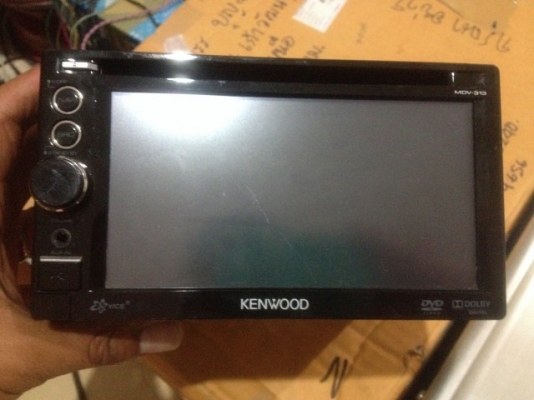 KENWOOD MDV 313 เล่นDVD MP3 USB มีอินเอ้าครบของเก่าญี่ปุ่นสภาพใหม่
