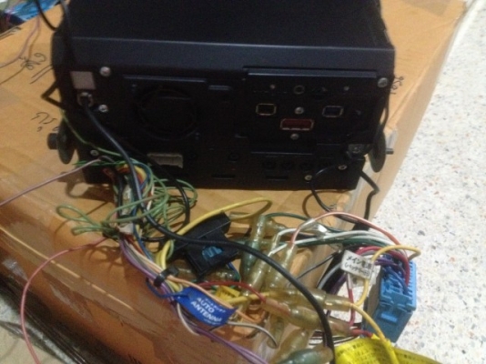 PIONEER AVIC ZH25 เล่น HDD DVD MP3 MD ของเก่าญี่ปุ่นสภาพดีใช้งานปกติ