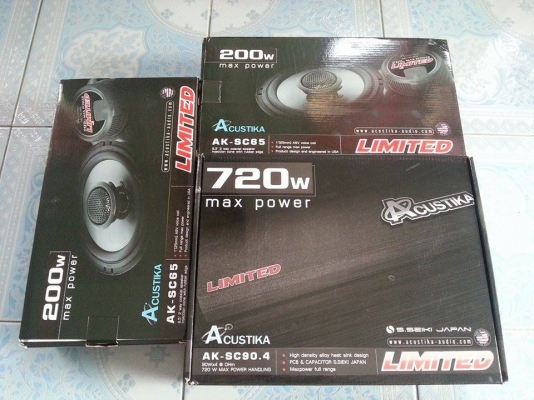 เครื่องเสียง 1 ชุด Acustika