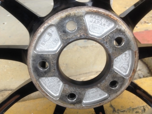 ล้อแท้ ADVAN RACING ของ18กว้าง8อ๊อฟ37สีเดิมยุ่นสภาพสวยยางติดมาปี12