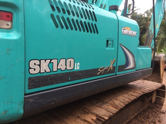 ขายรถแบคโฮ KOBELCO SK140-8 super X 3000 ชม.เอกสารเล่มทะเบียน ราคา 1900000