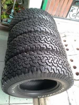 BF All USA. 265/70/16 ปี10 สภาพสวยๆ 1ชุด