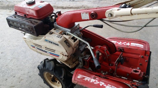 รถไถเดินตาม YANMAR   รุ่น YK700 ขนาด 7 แรง  เครื่องยนต์เบนซิน  เก่าญี่ปุ่น  สภาพสวย