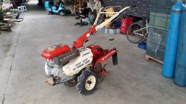 รถไถเดินตาม YANMAR   รุ่น YK700 ขนาด 7 แรง  เครื่องยนต์เบนซิน  เก่าญี่ปุ่น  สภาพสวย