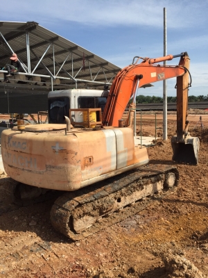 รถขุด EX120-2 เอกสารอินวอยล์ รถสภาพสวย พร้อมใช้ ไฟฟ้าครบ แอร์เย็น ระบบสมบูรณ์