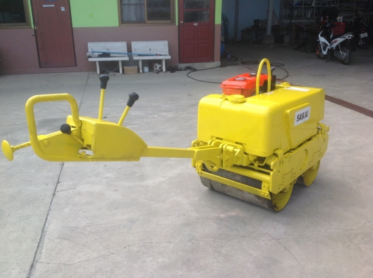 ขายรถบดเดินตามSakaiรุ่นHV60มือสองญี่ปุ่นสั่นสเทือนได้เครื่องดีเซล