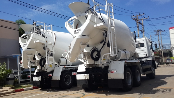 ขาย รถโม่ปูน   Fuso  FJ 2528 10 ล้อ 280 แรงโม่ 6 คิว