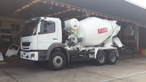ขาย รถโม่ปูน   Fuso  FJ 2528 10 ล้อ 280 แรงโม่ 6 คิว