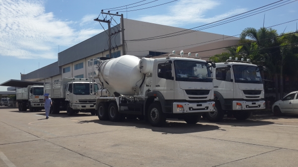 ขาย รถโม่ปูน   Fuso  FJ 2528 10 ล้อ 280 แรงโม่ 6 คิว