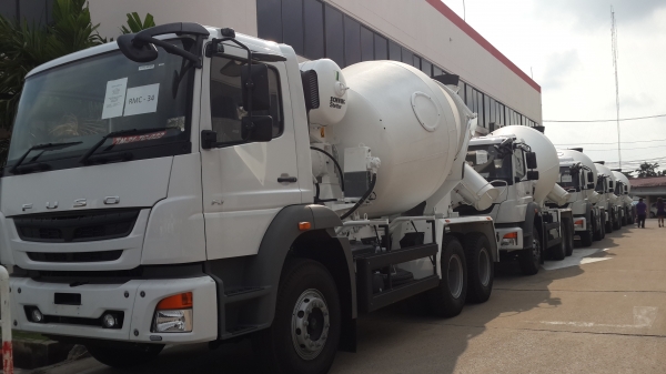 ขาย รถโม่ปูน   Fuso  FJ 2528 10 ล้อ 280 แรงโม่ 6 คิว