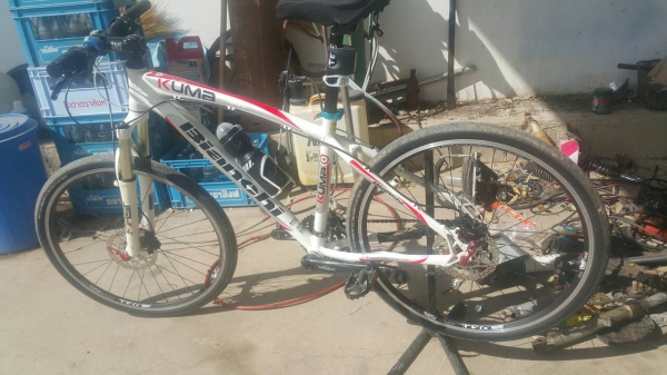 ขายจักรยาน แต่งโช้ค เกียร์ ดุม ตามรูปครับ