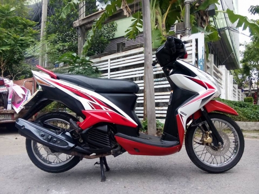 ขายลูกเดียวmio125RRปี2553ราคาเบาๆ มีเล่มเอกสารครบ