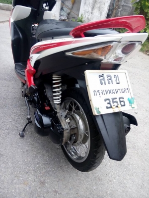 ขายลูกเดียวmio125RRปี2553ราคาเบาๆ มีเล่มเอกสารครบ